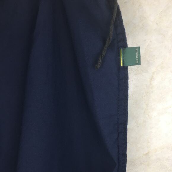 LAUREN Ralph Lauren (Green Label) Navy Two White Stripes Skirt  Size 16 - Picture 10 of 10